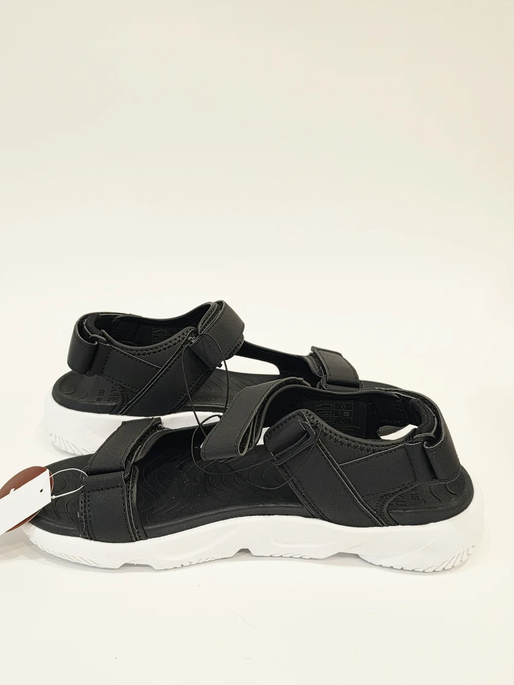 Hurley Black and White Men's Sport Sandals